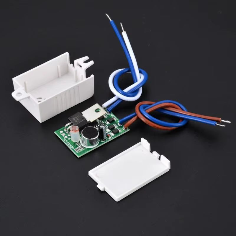 New 220V Sound Voice Sensor Switch Indoor Intelligent Auto on off Lights Switch Automatic Voice Control Sensor Detector Switch